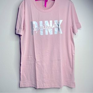 🇺🇸 Victoria Secret Pink Short Sleeve Top.  Size M